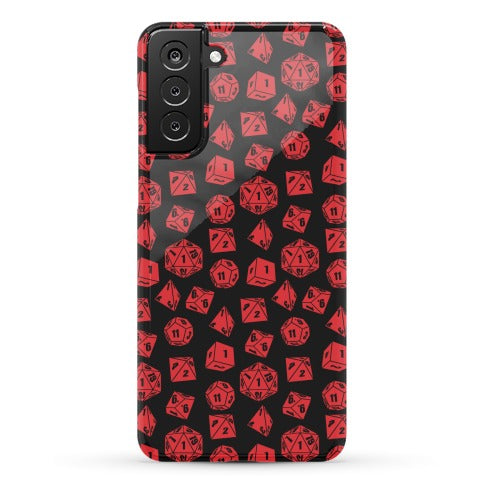 RPG Dice Pattern Phone Case