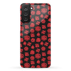 RPG Dice Pattern Phone Case