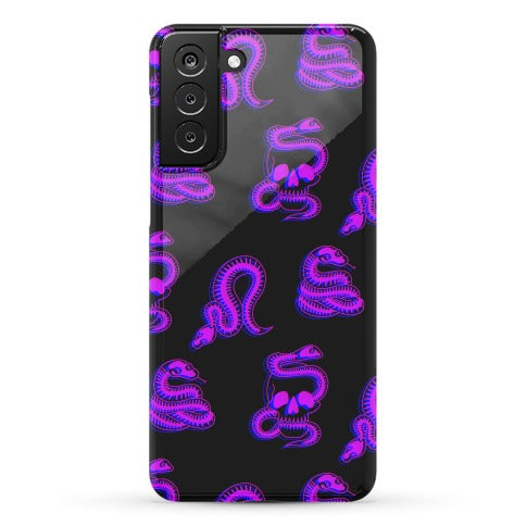 Skelly Snake Pattern Phone Case