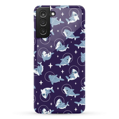 Space Shark Pattern Phone Case
