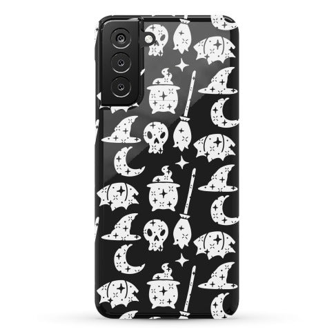 Sparkle Witch Pattern Phone Case