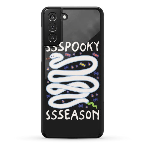 Ssspooky Ssseason Snake  Phone Case