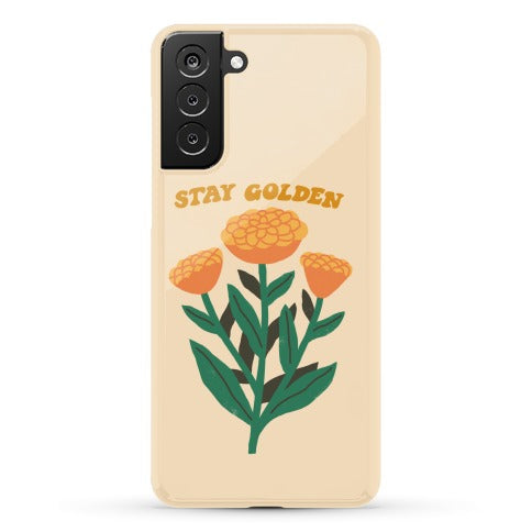 Stay Golden Marigolds Phone Case