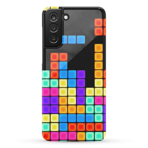 Tetris Pattern Phone Case