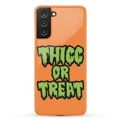 Thicc Or Treat Phone Case