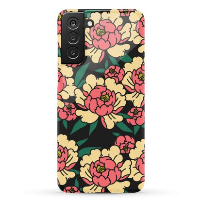 Traditional Tattoo Peony Red Phone Case