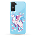 Trans Pride Dragon Phone Case