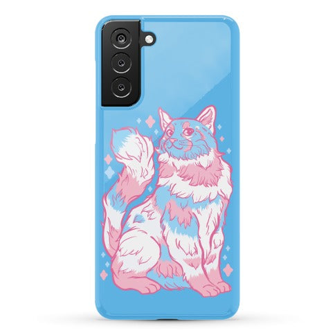 Transgender Pride Cat Phone Case