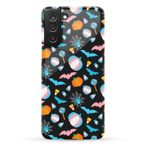 Transgender Pride Halloween Pattern Phone Case