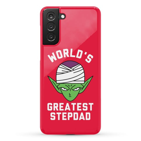 World's Greatest Stepdad Piccolo Parody Phone Case