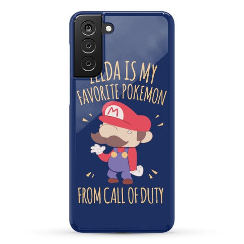 Zelda Is My Favorite Pokemon Phone Case