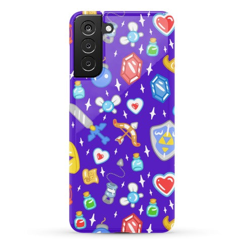 Zelda Items Pattern Phone Case