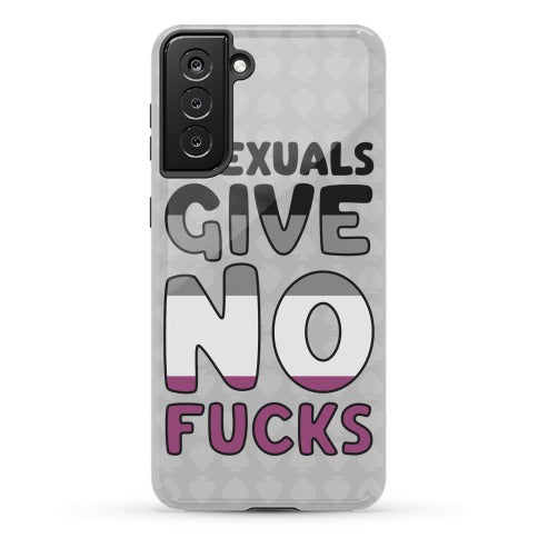 Asexuals Give No Fucks Phone Case