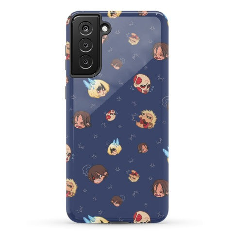 Attack on Titan Heads Phone Case