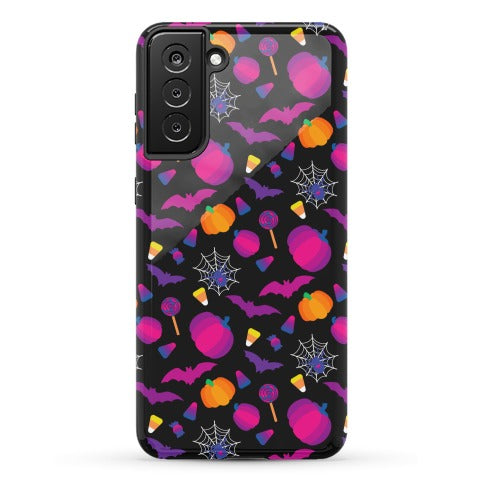 Bisexual Pride Halloween Pattern Phone Case