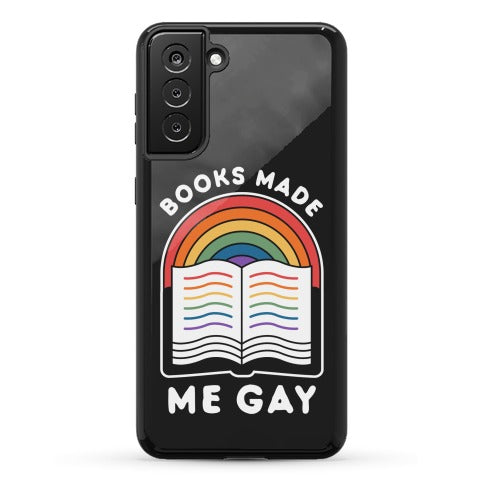 Books Made Me Gay Phone Case