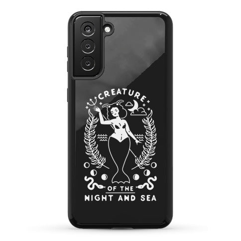 Creature of the Night and Sea Phone Case