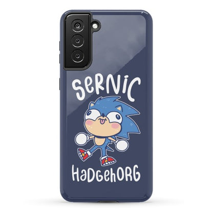 Derpy Sonic Sernic Hadgehorg Phone Case