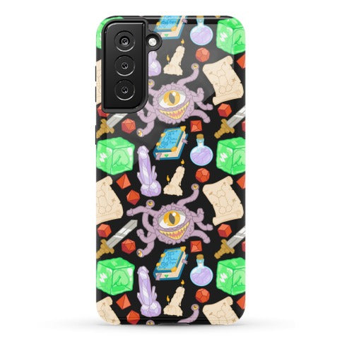 Dungeons and Dragons Hidden Peen Pattern Phone Case