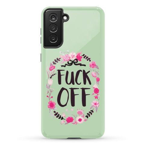 Floral Fuck Off Phone Case