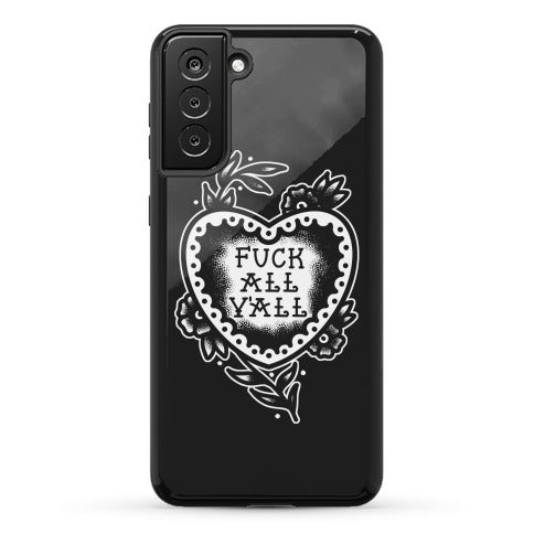 Fuck All Y'all Old School Tattoo Phone Case