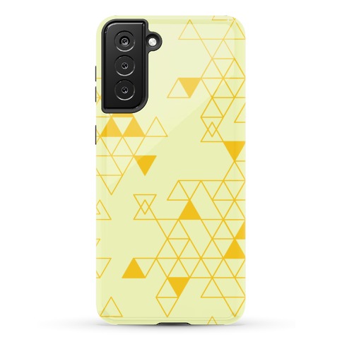 Geometric Triforce Pattern Phone Case