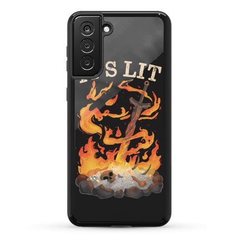 It's Lit Bonfire Phone Case
