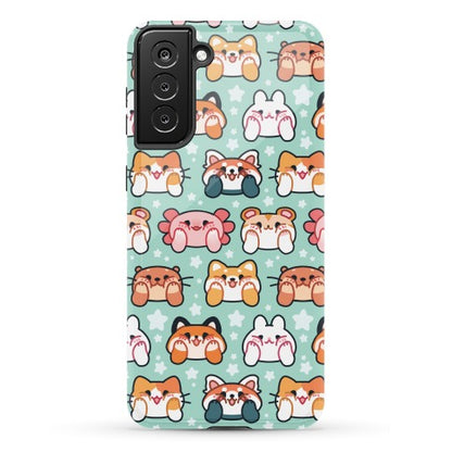 Kawaii Squishy Face Animals Phone Case
