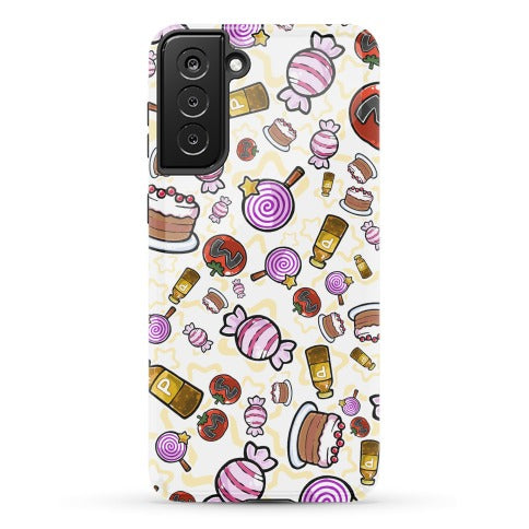 Kirby Munchies Pattern Phone Case