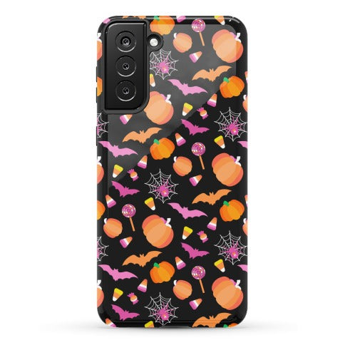 Lesbian Pride Halloween Pattern Phone Case