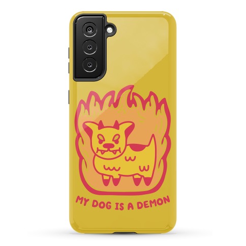 My Dog is a Demon Phone Case