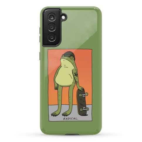 Radical Frog Skater Phone Case