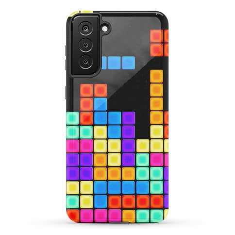 Tetris Pattern Phone Case