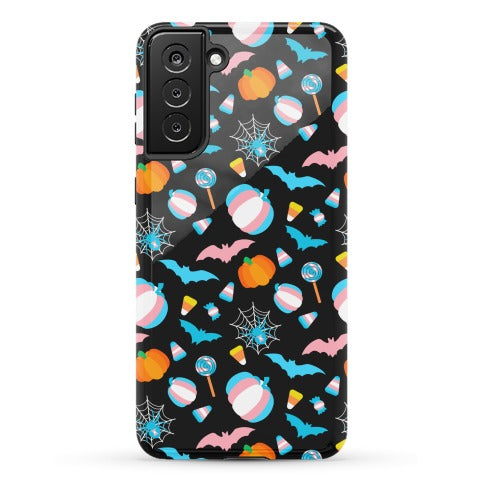 Transgender Pride Halloween Pattern Phone Case