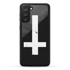Upside Down Cross Phone Case