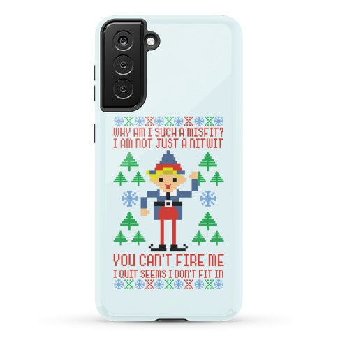 Why am I Such a Misfit I Am Not Just a Nitwit Phone Case