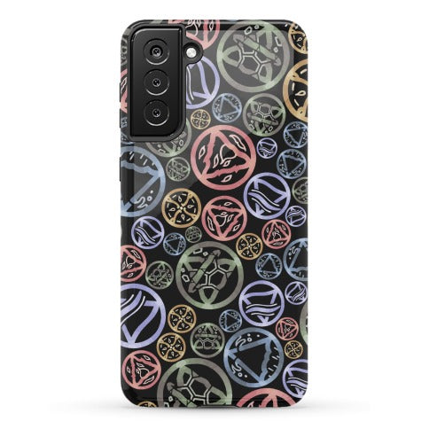 Witch's Elements Dark Pattern Phone Case