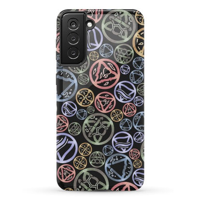 Witch's Elements Dark Pattern Phone Case