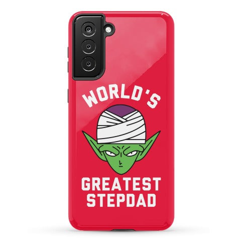 World's Greatest Stepdad Piccolo Parody Phone Case