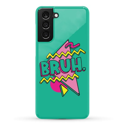 Bruh 90s Parody Phone Case