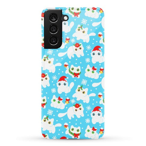 Christmas Cats Pattern Phone Case