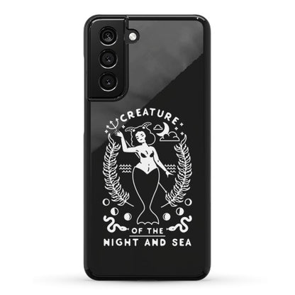 Creature of the Night and Sea Phone Case