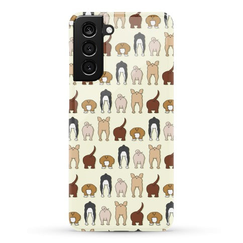 Dog Butt Pattern Phone Case
