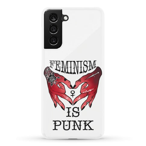 Feminism Is Punk Phone Case