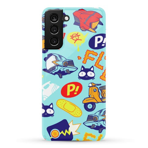 FLCL Anime Pattern Phone Case