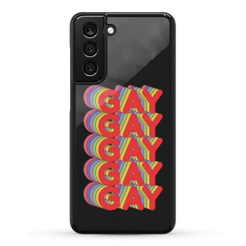 Gay Retro Rainbow Phone Case