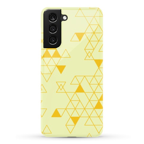 Geometric Triforce Pattern Phone Case