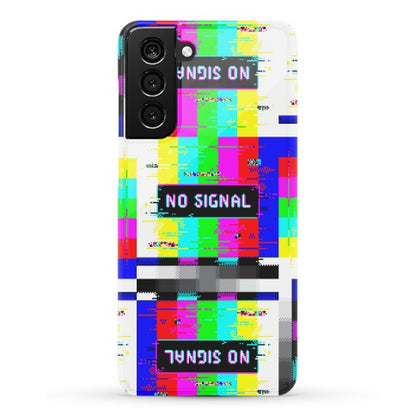 Glitchy No Signal Bars Phone Case