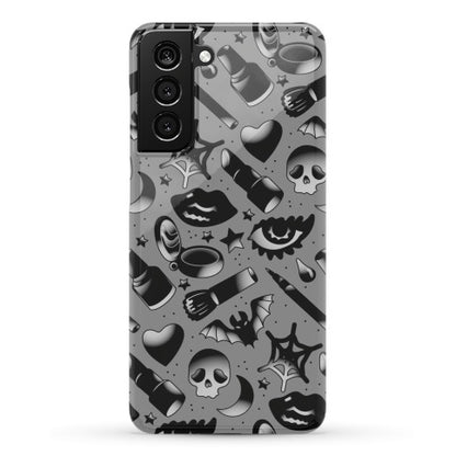 Goth Makeup Pattern Phone Case