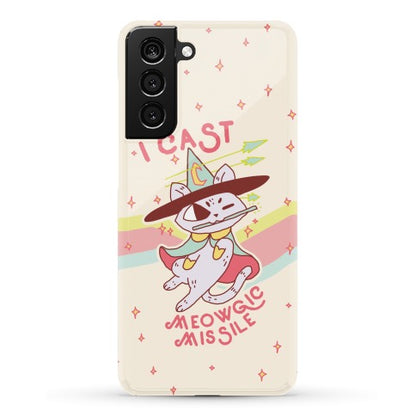 I Cast Meowgic Missile  Phone Case